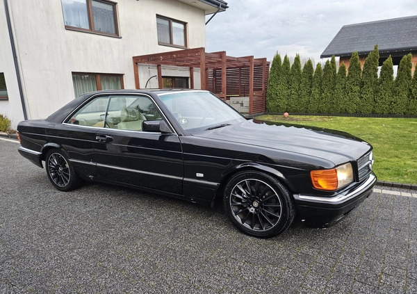 Mercedes-Benz Klasa S cena 75000 przebieg: 172800, rok produkcji 1989 z Rymanów małe 704